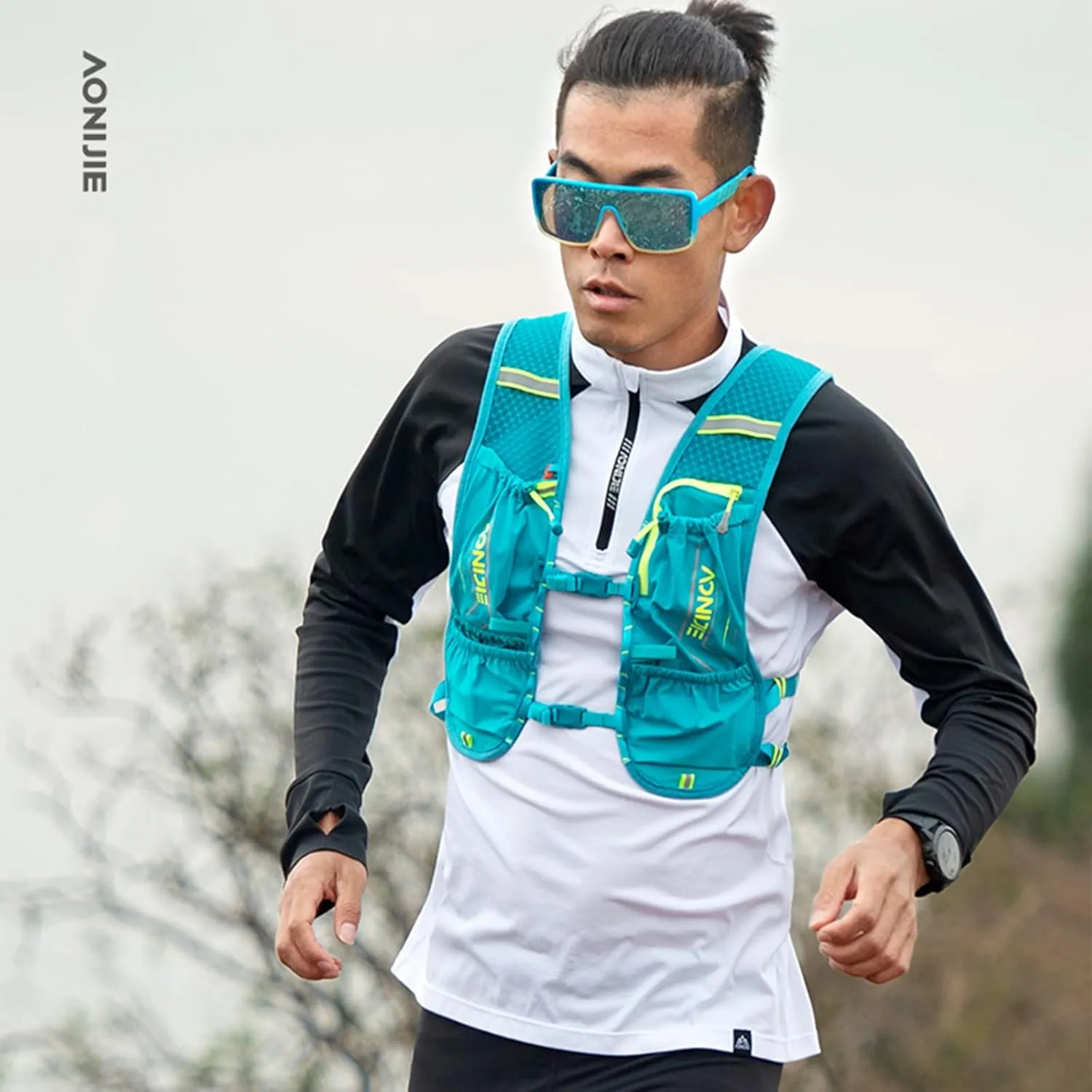 Hydration Pack Backpack 5L Running Hydration Vest Cycling Water Rucksack Trail Marathon Race Ultra Light Only 120g