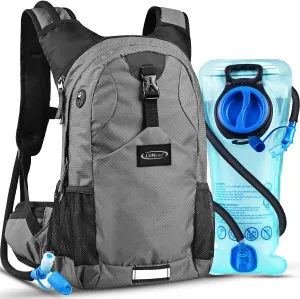 Hydration Pack Thermal Insulated Hydration Backpack with 2L BPA Free Leak-Proof Water Bladder, Daypack Perfect for Running, Cycling, Hiking, Climbing-Keep Liquids Cool Up to 4 Hours