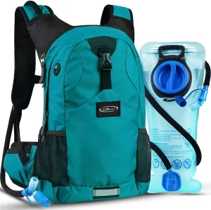 Hydration Pack Thermal Insulated Hydration Backpack with 2L BPA Free Leak-Proof Water Bladder, Daypack Perfect for Running, Cycling, Hiking, Climbing-Keep Liquids Cool Up to 4 Hours