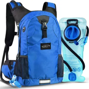 Hydration Pack Thermal Insulated Hydration Backpack with 2L BPA Free Leak-Proof Water Bladder, Daypack Perfect for Running, Cycling, Hiking, Climbing-Keep Liquids Cool Up to 4 Hours