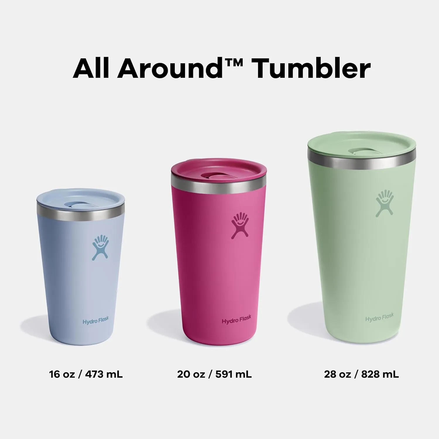 Hydro Flask 16 Oz All Around Tumbler Press-in Lid Agave
