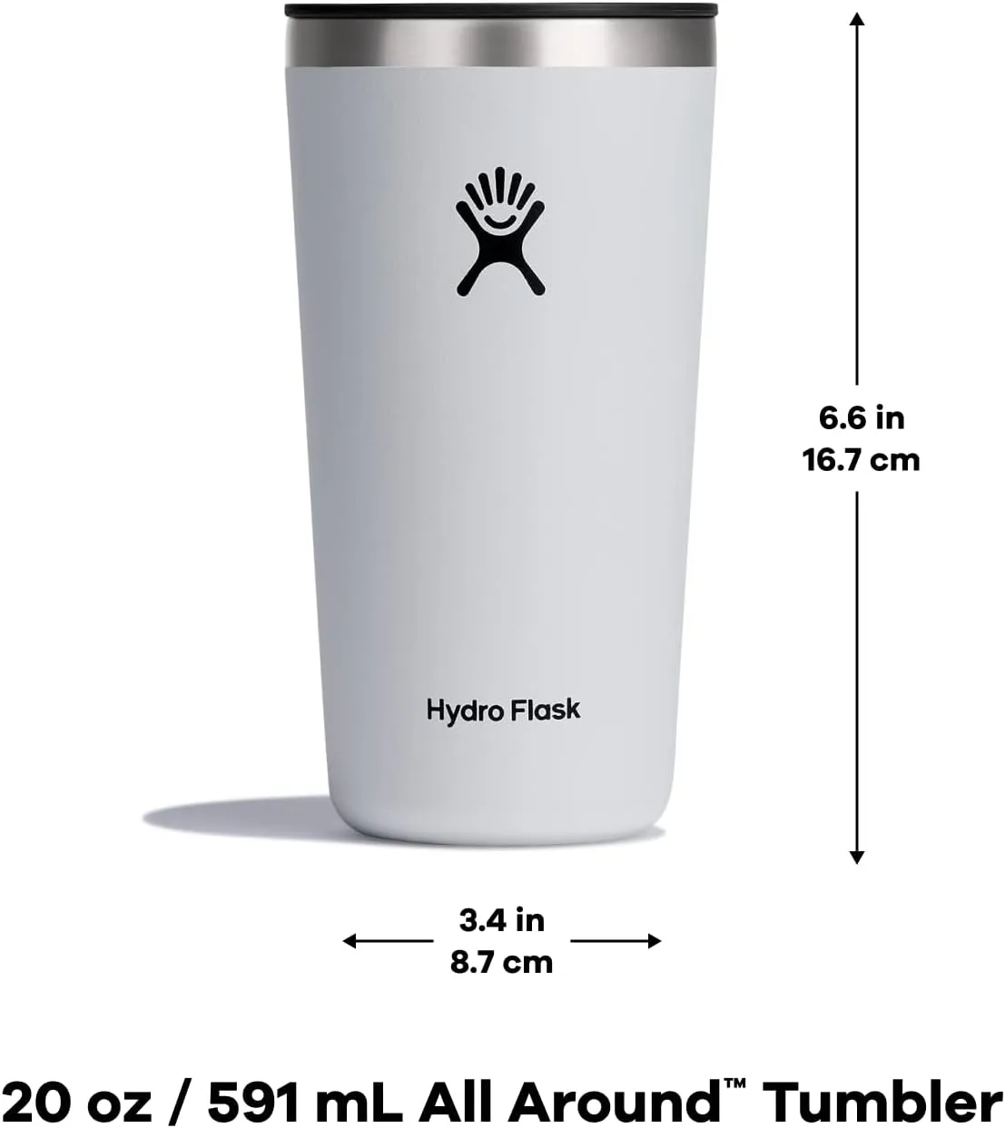 Hydro Flask 20 Oz All Around Tumbler Press-in Lid Cascade