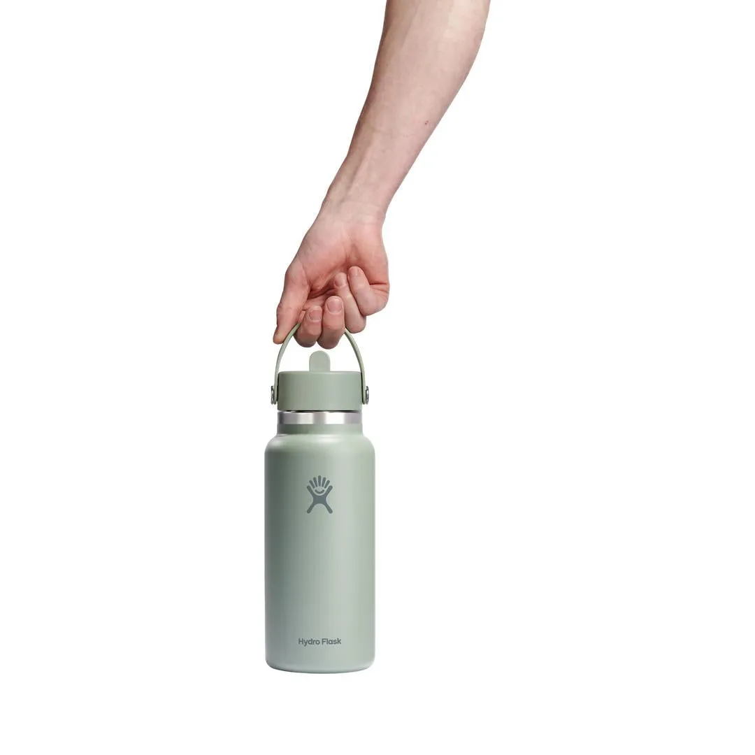 HYDRO FLASK 32 OZ WIDE FLEX STRAW CAP AGAVE