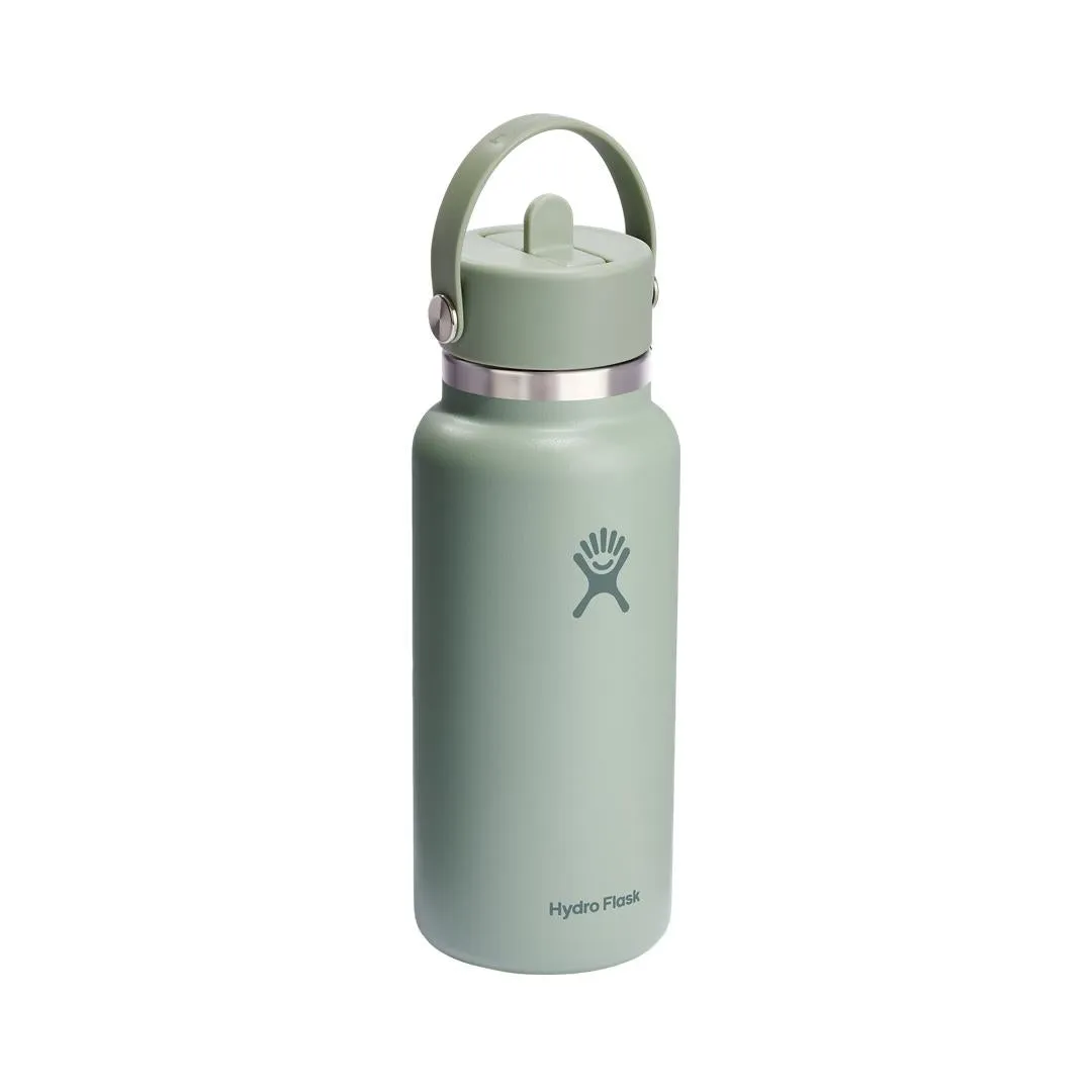 HYDRO FLASK 32 OZ WIDE FLEX STRAW CAP AGAVE