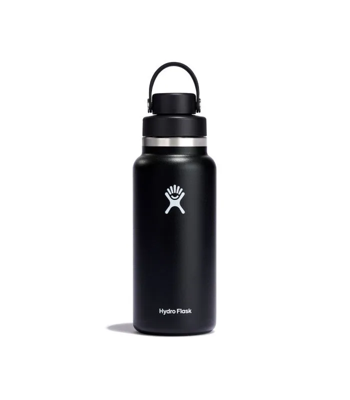HYDRO FLASK 32OZ WIDE FLEX CHUG CAP BLACK
