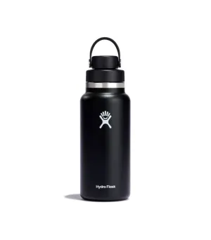 HYDRO FLASK 32OZ WIDE FLEX CHUG CAP BLACK