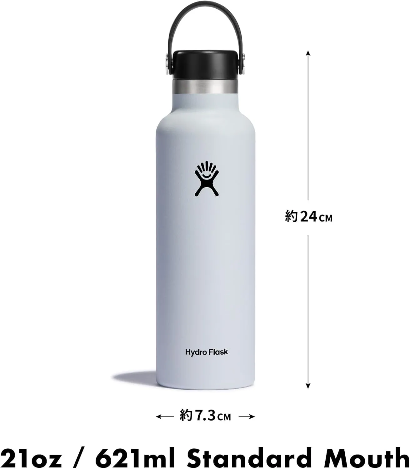Hydro Flask HDF-S21SX678 21 oz Standard Flex Straw Cap Trillium Pink