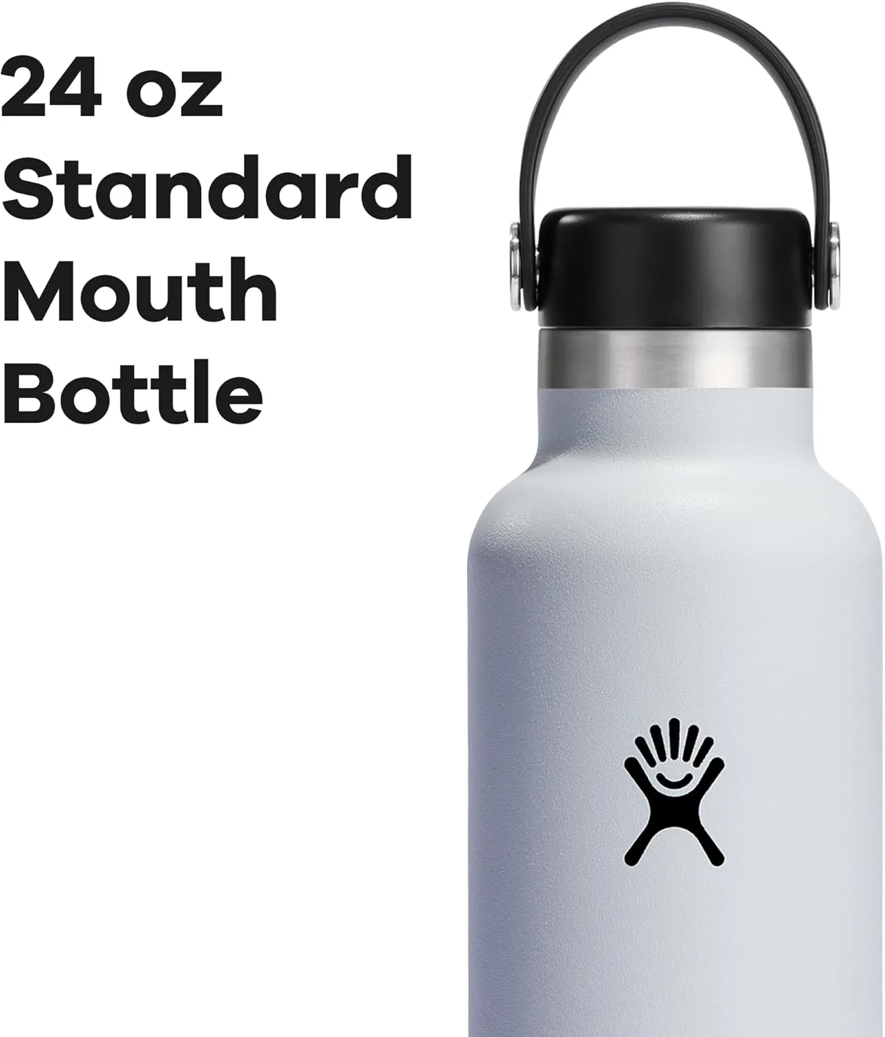 Hydro Flask Standard Flex Cap White 24 Oz