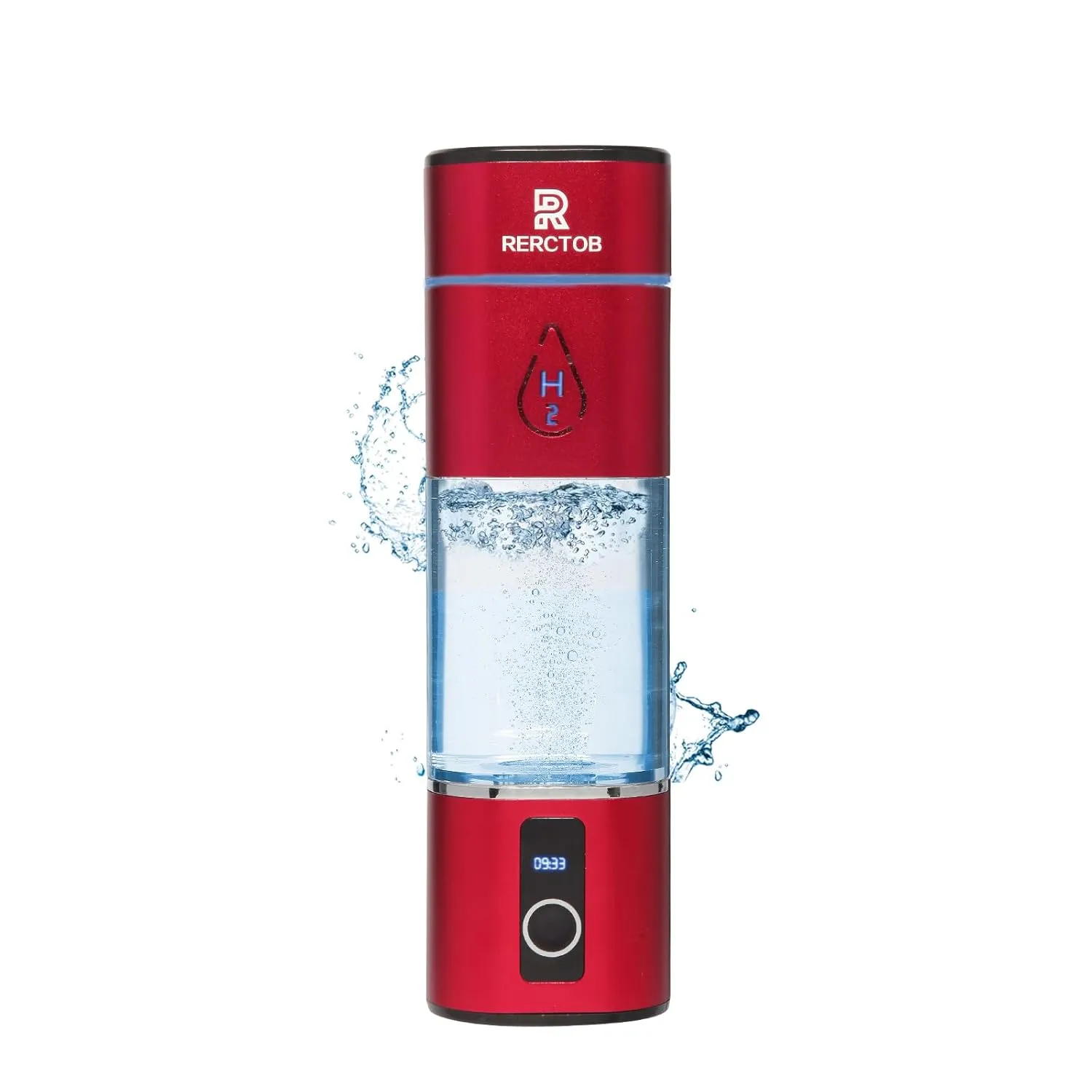 Hydrogen Water Bottle Generator,SPE & PEM Water Ionizer,5-10Min Quick Hydrogen Infusion,Hydrogen Water Machine up to 6000ppb of Hydrogen Infused Water for Office, Home, Gym and Outdoor