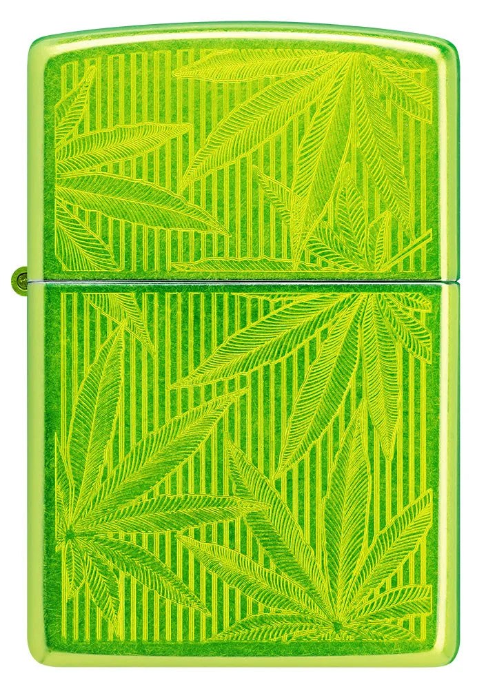 Iced Cannabis Design – wzór konopi