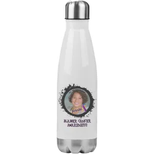 In Memory / In Honor of Bladder Cancer Awareness 20oz Insulated Water Bottle