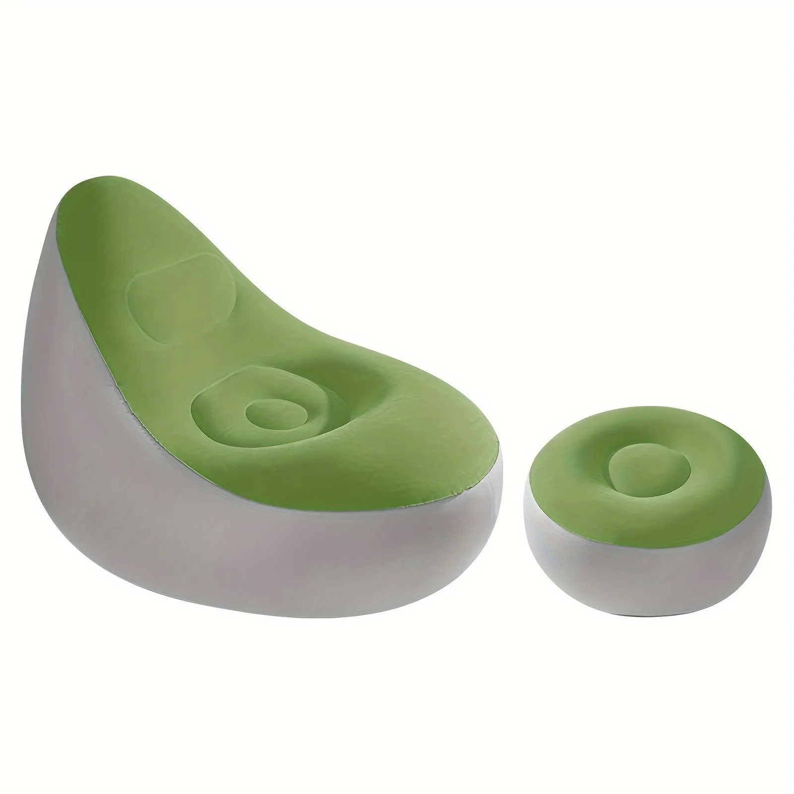 Inflatable Sofa Air Lounger, Foldable Lazy Chair, Portable For Camping And Hiking FS