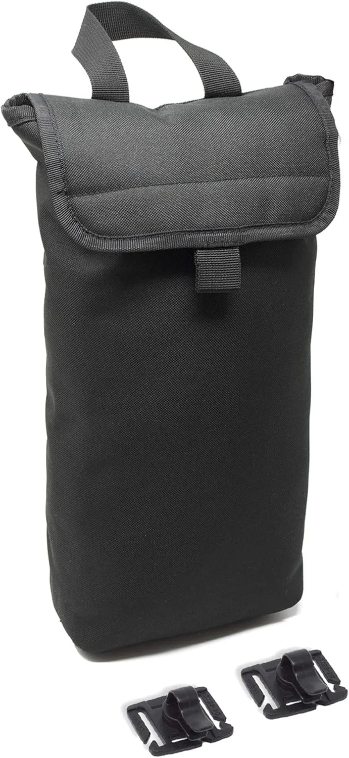 Insulated Cooler Bag & Free Clips to Hold Drinking Tube | Fits 2L & 3L Hydration Water Bladders | Keeps Water Cold for Many Hours | Lightweight & Water Resistant | Bladder is NOT Included