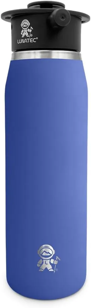 Insulated Hydration Spray Water Bottle - A pressurized Personal Mister, Camp Shower and Sport Water Bottle in one Easy-to-use BPA Free Bottle.