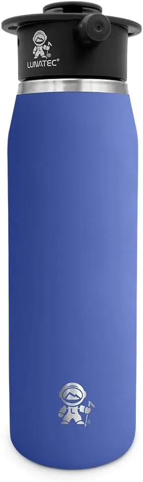 Insulated Hydration Spray Water Bottle - A pressurized Personal Mister, Camp Shower and Sport Water Bottle in one Easy-to-use BPA Free Bottle.