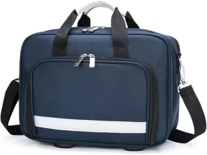 IOCCIOBB Nurse Tote Bag, Portable First Aid Kit Bag, Compact and Lightweight First Aid Bag with Labeled Compartments, Large-capacity Outdoor Emergency Rescue Kit