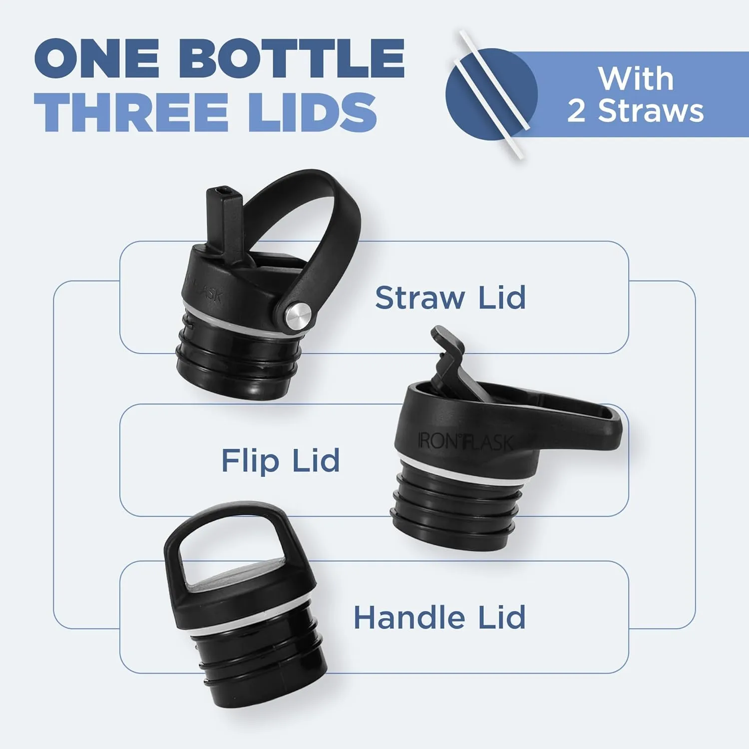 IRON °FLASK Camping & Hiking Hydration Canteens - 3 Lids (Narrow Straw Lid) Leak Proof Vacuum Insulated Stainless Steel - Hot & Cold Double Walled Sports Water Bottle - Burgundy, 24 Oz