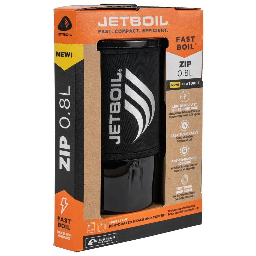 Jetboil Zip 0.8L Fast Boil Stove System (Carbon)