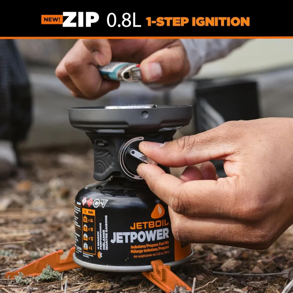 Jetboil Zip 0.8L Fast Boil Stove System (Carbon)