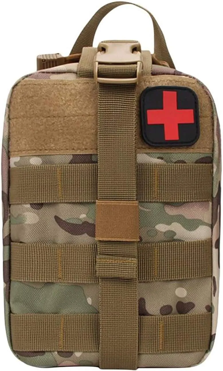JKGHK Survival Bag Outdoor Medical Box Large SOS Bag/Packaging Tactical First Aid Bag Medical Kit Molle EMT First Aid Kit