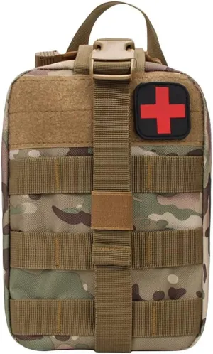 JKGHK Survival Bag Outdoor Medical Box Large SOS Bag/Packaging Tactical First Aid Bag Medical Kit Molle EMT First Aid Kit