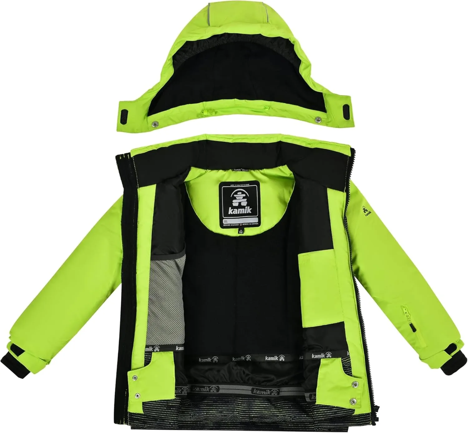 Kamik Boys' Arlo Insulated Jacket (Toddler/Little Big Kid)