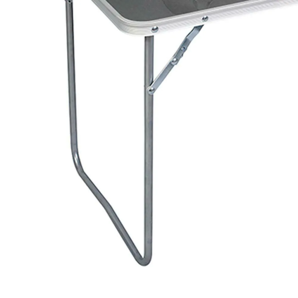 Kampa Camping Side Table Lightweight Folding 60cm x 40cm - Caravan / Motorhome