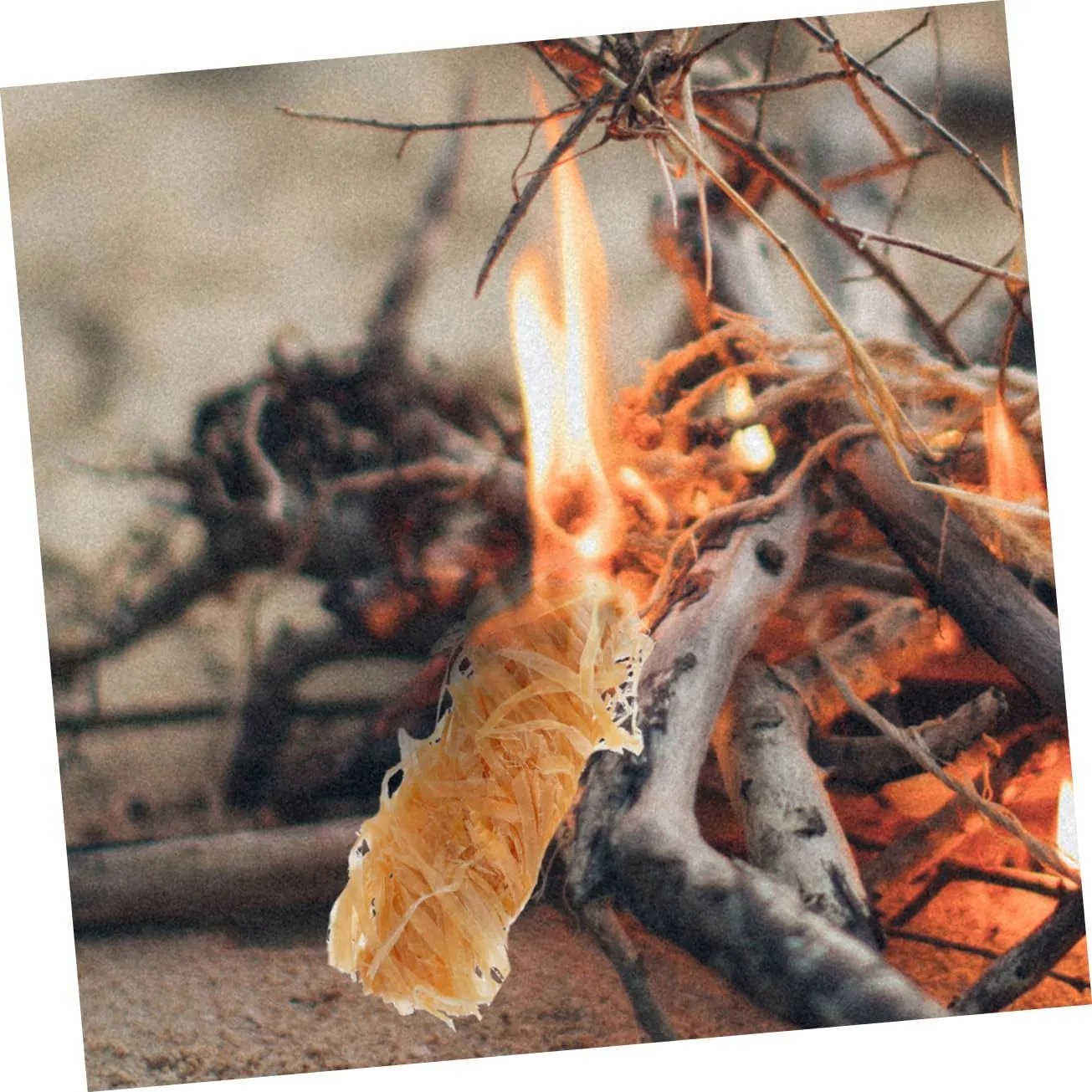 KESYOO 3sets Wooden Firelighters for Emergency Portable Grill Starter for 32pcs*3