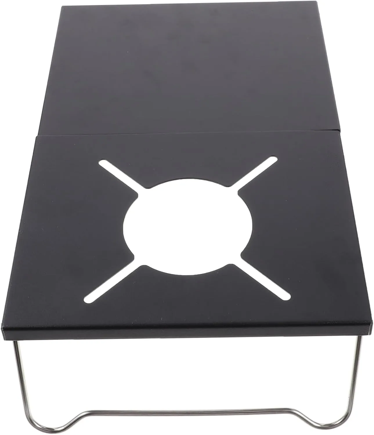 KESYOO Folding Portable Camping Table Lightweight Outdoor Table for Picnic Hiking and Travel Durable and Easy to Carry Compact Design for Convenient Use