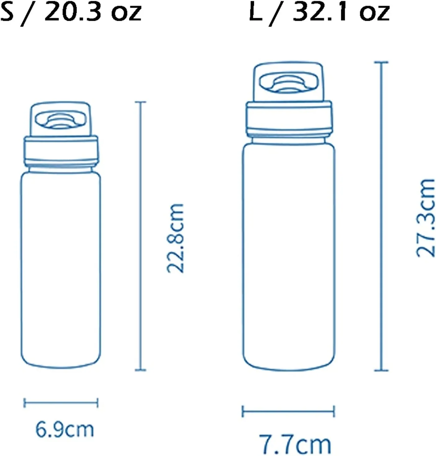 kettles Matte texture Plastic Water Bottle with Straw,Portable Sports Bottles BPA Free,Leakproof Cup Durable,for Fitness,Students Gift canteen(C,Small)