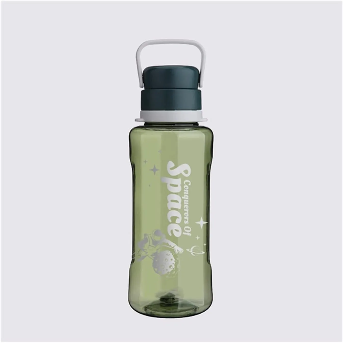 kettles Super Large Capacity plastic Sports Water Bottles,Durable Tea Cup-Sealed Lid,Fast Flow,Leakproof Portable Summer 50.7oz canteen(C)