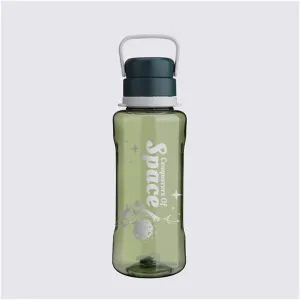 kettles Super Large Capacity plastic Sports Water Bottles,Durable Tea Cup-Sealed Lid,Fast Flow,Leakproof Portable Summer 50.7oz canteen(C)