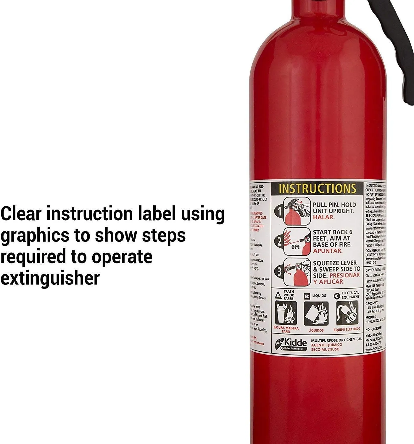 Kidde Fire Escape Ladder and Extinguisher Home Safety Bundle