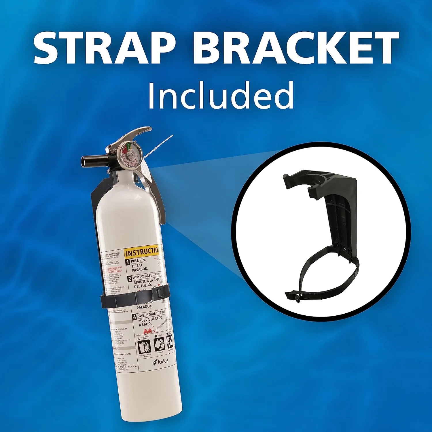 Kidde Fire Extinguisher for Boats, Single-Use 1A10BC, 2 Pack