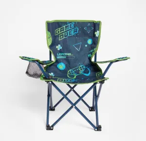 Kids Foldable Gaming Print Camping Chair