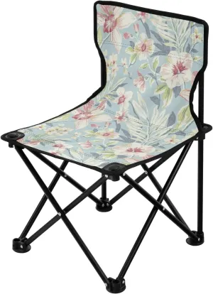 Kigai Folding Camping Chair Heavy Duty Chair Ultralight Compact Portable Beach Chair for Outdoor Camp, Hiking, Travel, Beach, Sporting Event and Picnic, Vintage Flower