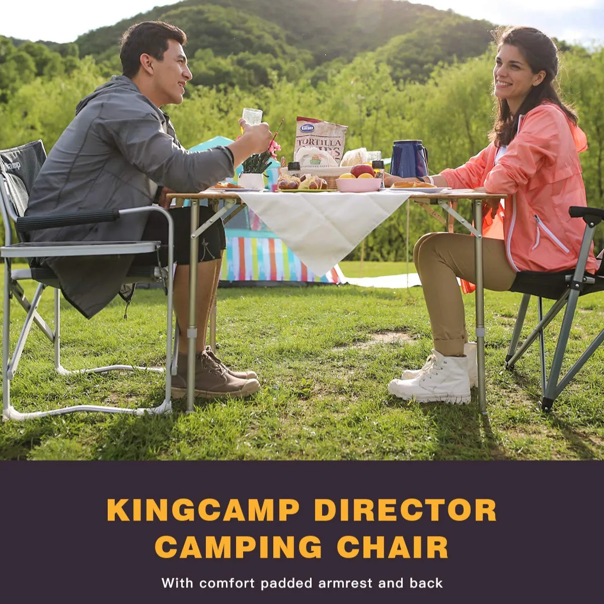 KingCamp Foldable Director's Chair