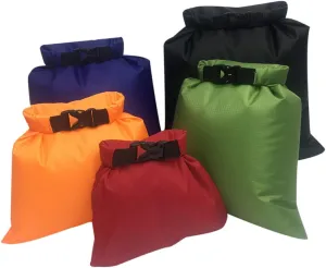 Kisangel Waterproof Floating Bag Dry Storage Pouch Waterproof Drawstring Bag for Rafting for Camping and Boating Random Color