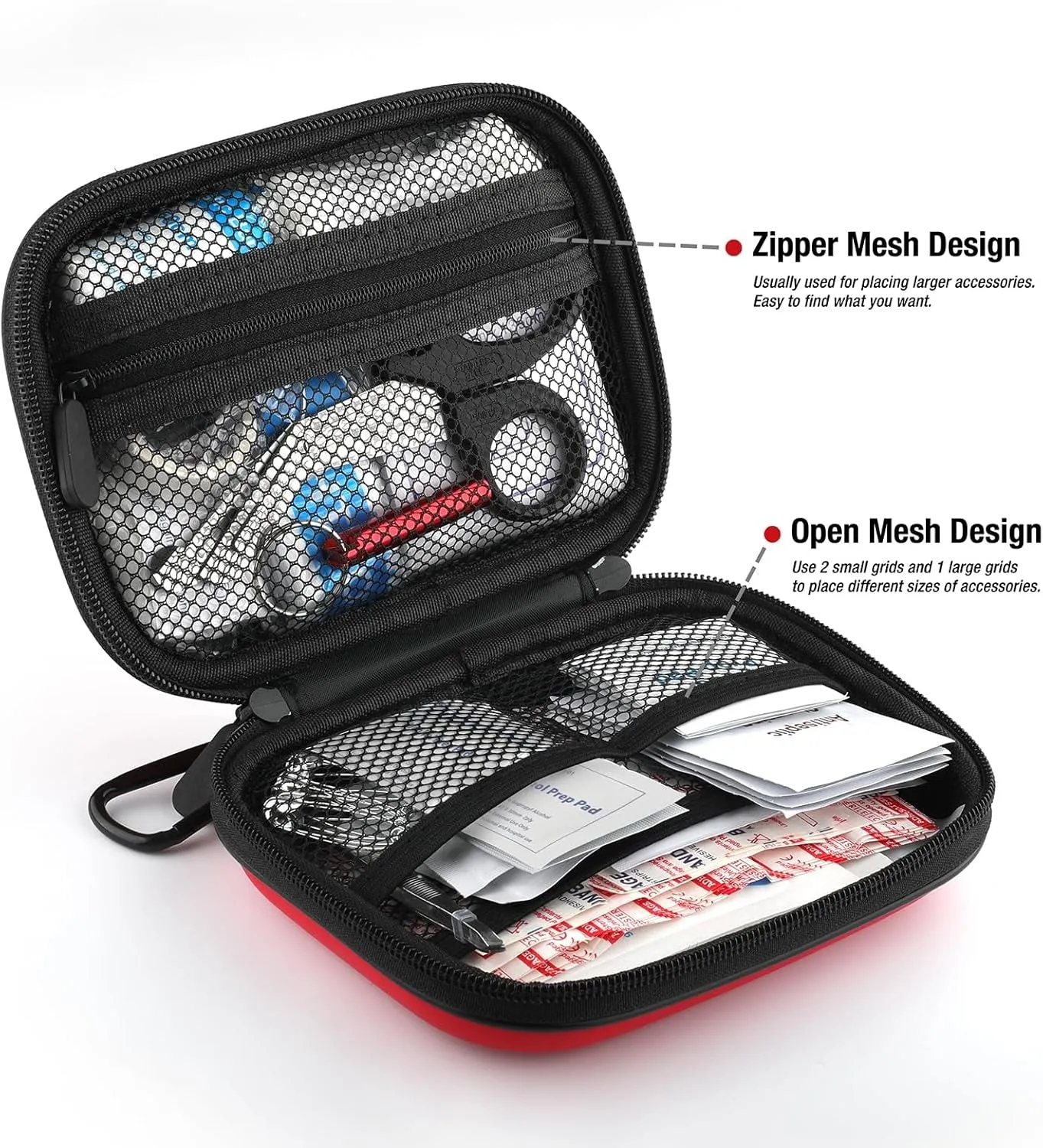 Kitgo Comprehensive First Aid Kit - 101 Essential Supplies