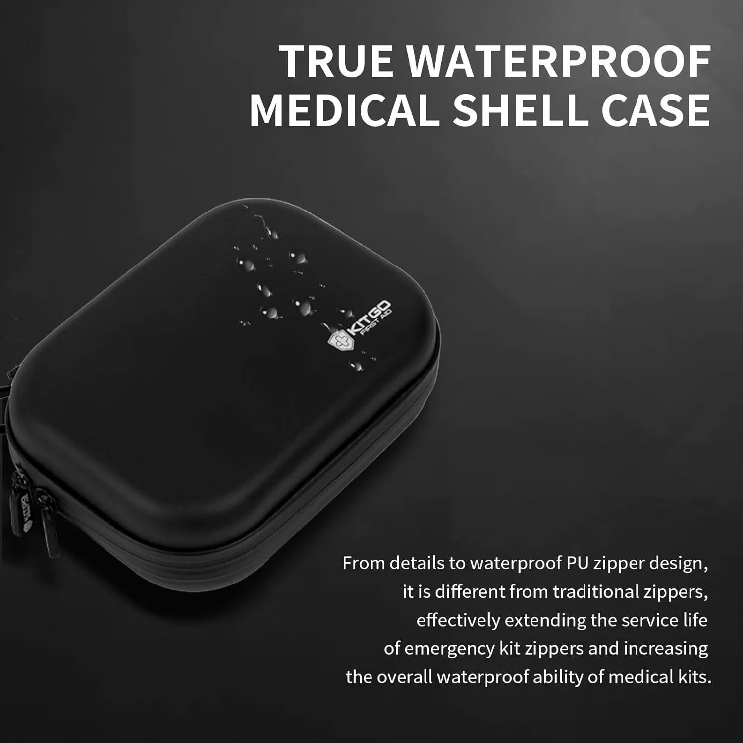 Kitgo Comprehensive First Aid Kit - 101 Essential Supplies