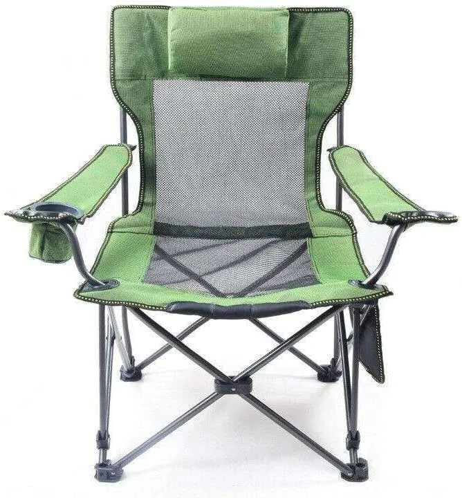 KPJQ 330lbs Heavy Duty Portable Folding Camping Chair Outdoor Fishing Picnic Rocker Camping-chairs Patio furniture Outdoor furniture Camping accessories Patio chairs Camping gear Camping chair
