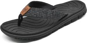 KuaiLu Womens Casual Flip Flops Yoga Mat Comfortable Cushion Arch Support Walking Thong Sandals Lightweight Non-Slip Summer Beach Slippers