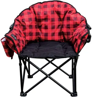 KUMA Outdoor Gear Lazy Bear Junior Camping Chair for Kids - Red Plaid