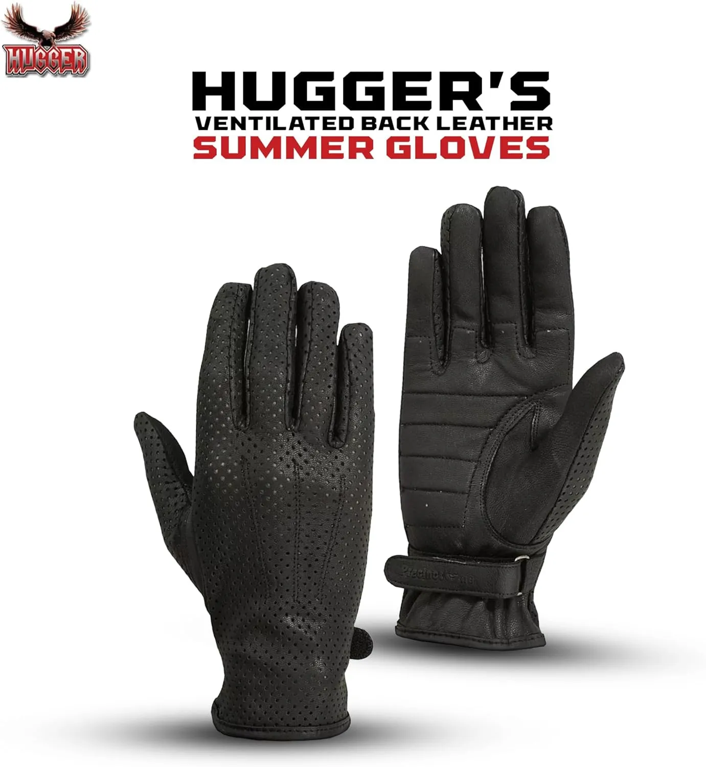 Ladies Weatherlite Water Resistance Leather Driving, Police, and Motorcycle Glove