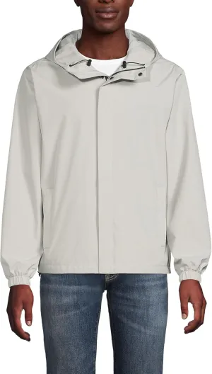 Lands' End Men's Squall Waterproof Packable Rain Jacket