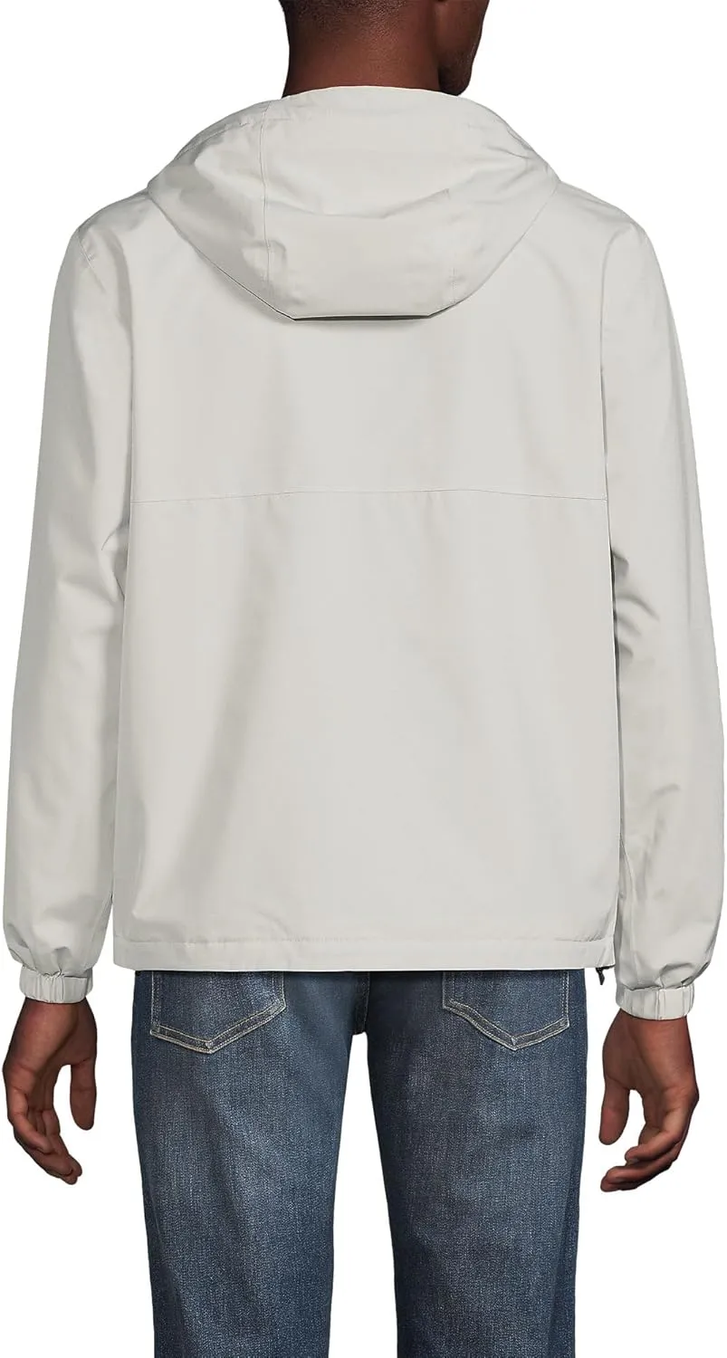 Lands' End Men's Squall Waterproof Packable Rain Jacket
