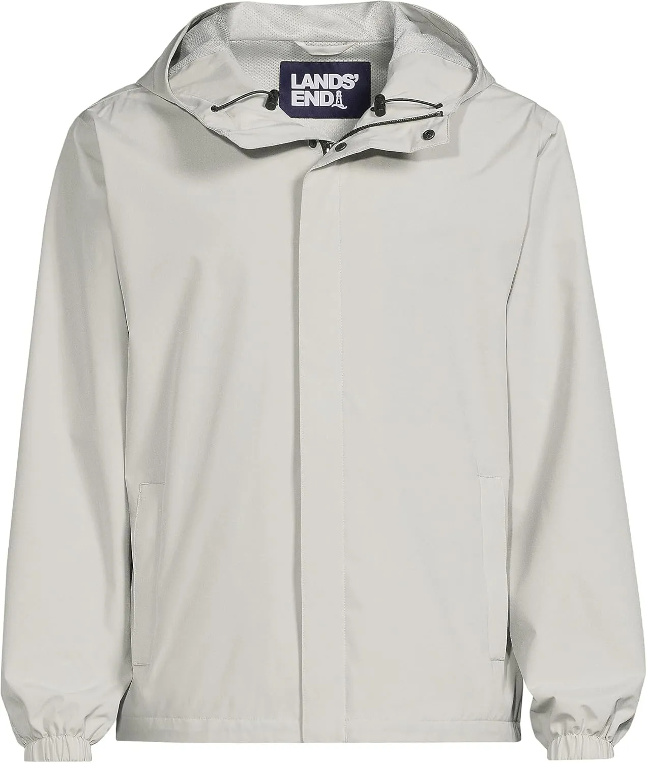 Lands' End Men's Squall Waterproof Packable Rain Jacket