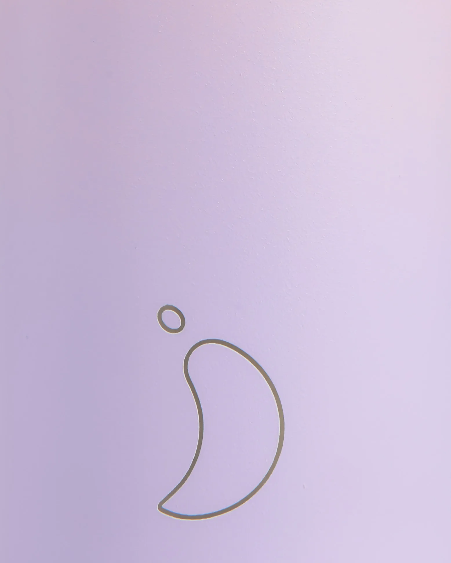 Lavender Purple Fog Water Bottle