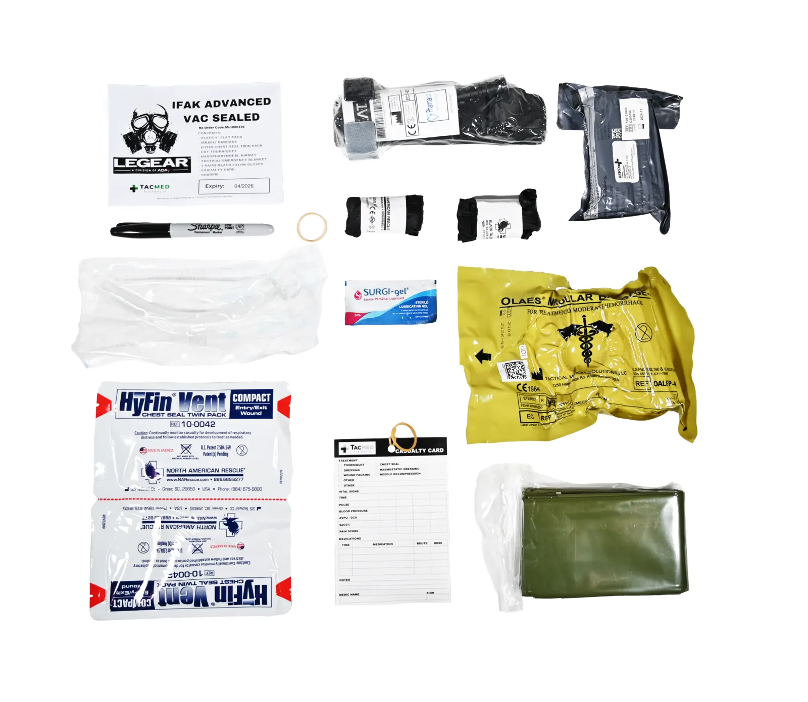 LEGEAR Individual Advanced First Aid Kit (IFAK)