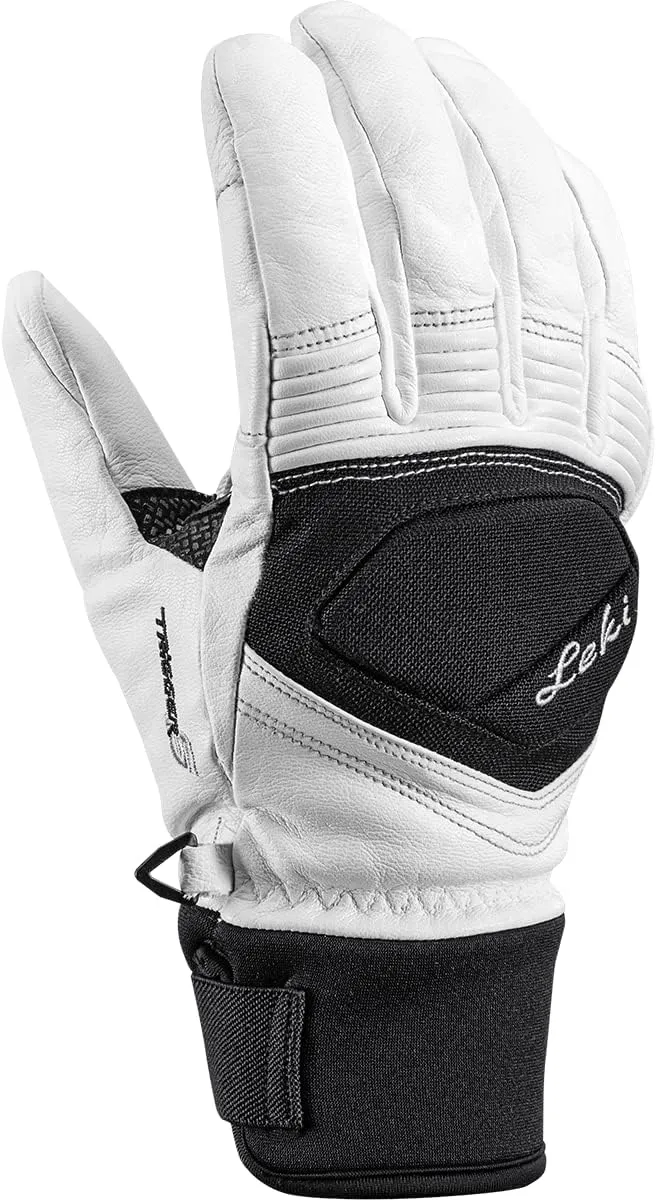 LEKI Women's Copper S Insulated Water-Resistant Gloves for Skiing, Snowboarding, & Cold Weather